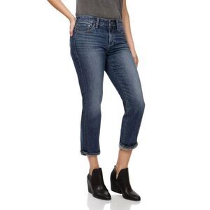 LUCKY BRAND Women’s Size 12/31 Sweet Jean Crop Denim Blue Jeans  Mid Rise